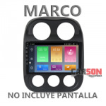 Marco Adaptador 10" Carson para Jeep Compass 2010