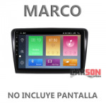 Marco Adaptador 10" Carson para SKODA SuperB 2009 - 2014