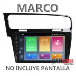 Marco Adaptador 10" Carson para VW Golf VII - Negro 2013