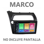 Marco Adaptador 9" Carson para Honda Civic 2007