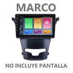 Marco Adaptador 9" Carson para SsangYong Korando 2014