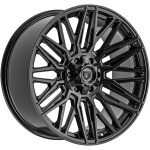 Llanta Gear Off Road 770 EDGE Glossy Black 9.0x20" 8x180 ET18 CB124.3
