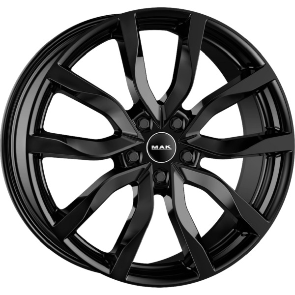 Llanta Mak KOLN Gloss Black 8.0x17" 5x112 ET30 CB66.5