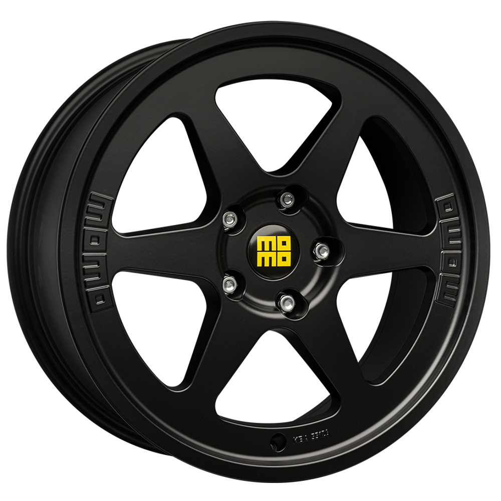 Llanta MOMO HERITAGE 6 Matt Black 8.0x18" 5x100 ET35 CB72.3