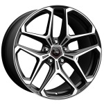 Llanta Momo RF-04 Matt Black Polished 9.0x20" 5x108 ET43 CB63.4