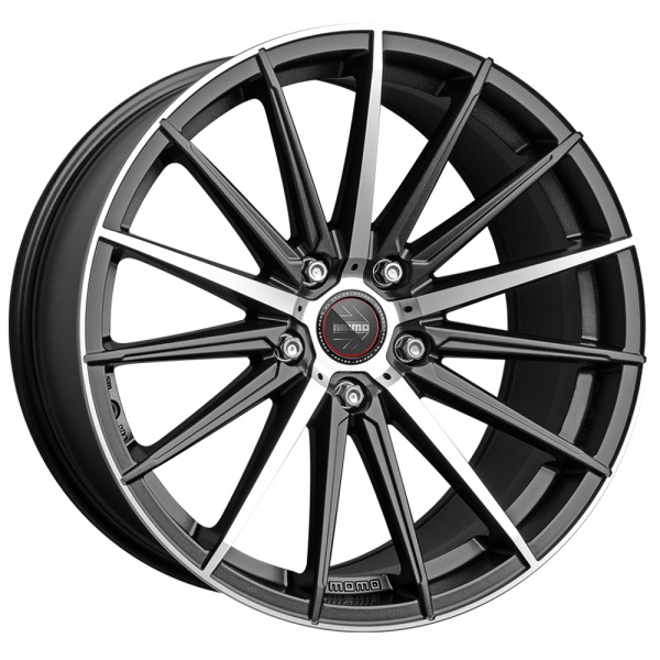 Llanta Momo RF-05 Matt Graphite Polished 8.5x19" 5x112 ET25 CB66.6