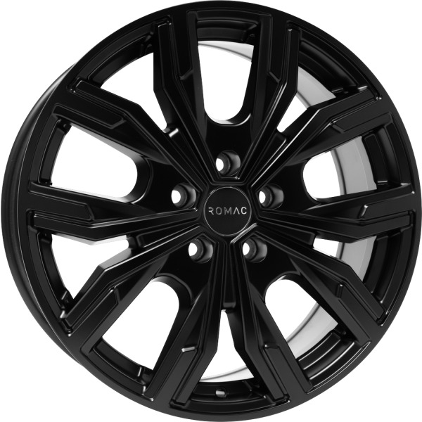 Llanta Romac TORQUE Satin Black 6.5x16" 5x108 ET40 CB65.1
