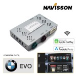 Interface Carplay / Android Auto para modelos BMW con pantalla de serie EVO