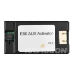 Modulo activador entrada Auxiliar para BMW Serie 5 E60 y BMW serie 3 E90