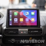 Sistema Multimedia Navisson para Citroen Berlingo / Peugeot Rifter / Toyota Proace City