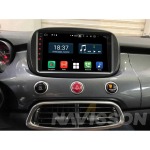 Sistema multimedia Navisson para Fiat 500 / 500X (+2014)