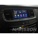 Sistema multimedia Navisson para Peugeot 508 Android 10 con Carplay/Android Auto