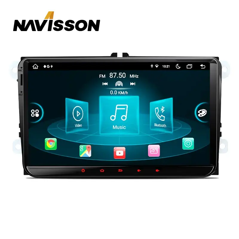 nv-vw016-pro8 Sistema Multimedia Navisson especifico para Volkwagen / Seat / Skoda - Imagen 1