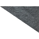 Moqueta Negra Acanalada 140x70cm