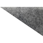 Moqueta Gris Medio Lisa 150x70cm