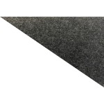 Moqueta Negra Jaspeada 150x70cm. Adhesiva