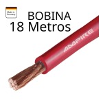 Ampire Cable Corriente Rojo XSK50 - Cobre  18  METRO