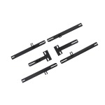 GoldCar Soportes Estribos Laterales compatibles con SKODA Yeti (5L) (2009-2017)