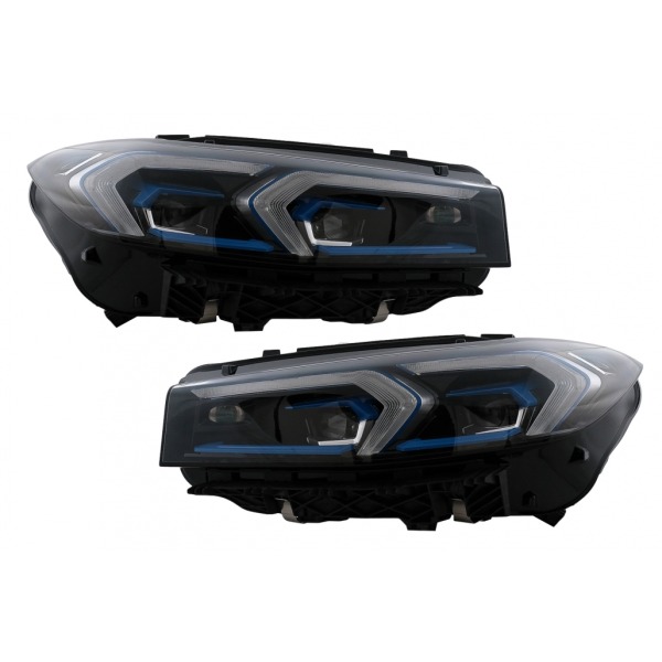 GoldCar Faros de conversión compatibles con BMW Serie 3 G20 G21 G28 (2018-2020) con LED