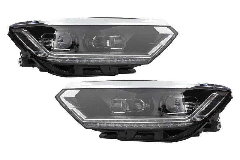 b2b-full-led-headlights-suitable-for-vw-passat-b8-3g_5990963_6020601 GoldCar Faros LED completos compatibles con VW Passat B8 3G (2014-2019) con aspecto de matriz LED y luces de giro dinámicas secuenciales. - Imagen 1