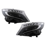 GoldCar Faros LED compatibles con Mercedes Clase V W447 Vito (2014-2017)