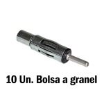 Radiovox Adaptador Antena Am-Fm Din Macho (Bolsa 10un) RDV-21.1020