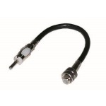 Radiovox Adaptador Antena Am-Fm Hirschmann Hembra-Din Mach RDV-21.1181