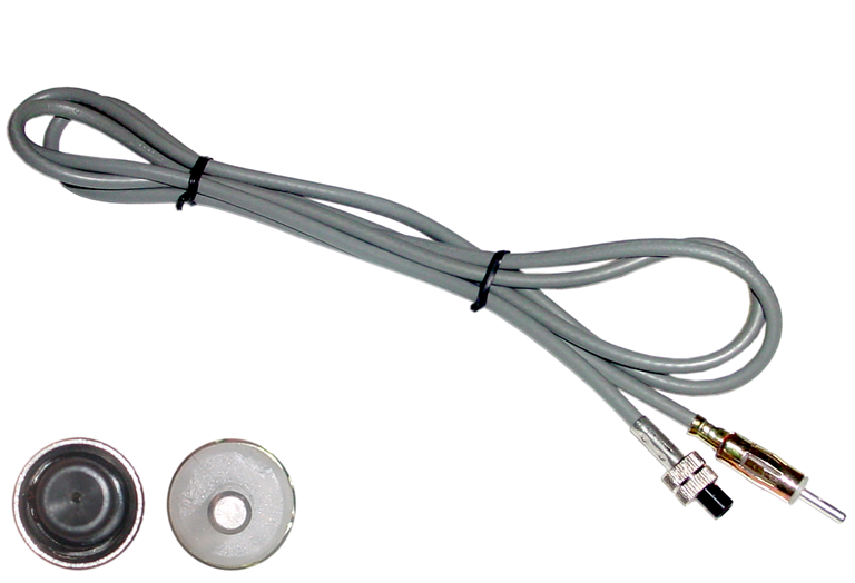 1243 Radiovox Cable Prolongador Antena Am-Fm Hirschmann RDV-21.1243 - Imagen 1