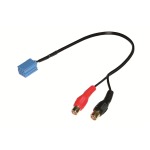 Radiovox Adaptador Auxiliar Rca-Mini Iso. Azul RDV-23.3597