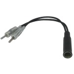 Radiovox Adaptador Antena Am-Fm 2din Macho->Din Hembra RDV-21.4557