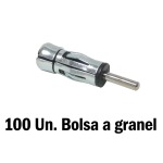 Radiovox Adaptador Antena Am-Fm Iso Hembra-Din Macho-Eco RDV-2500-B100