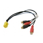 Radiovox Adaptador Auxiliar Rca-Mini Iso. RDV-23.5714