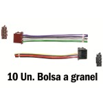 Radiovox 1unidad Conexion Autoradio Universal Macho RDV-6000