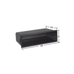 Radiovox Cajetin 1din Con Pestanta  (58mm) RDV-24.7165