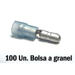 Radiovox Terminal Aislado Cilindrico Macho 4mm Azul RDV-EFCC250401