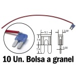 Radiovox 1kit 10 Fusibles Mini2 15a RDV-51.7643