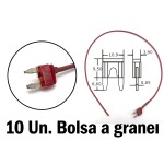 Radiovox 1kit 10 Fusibles Minifuse 10a RDV-51.7645
