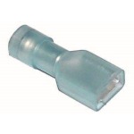 Radiovox Terminal Aislado Faston Hembra 6.3mm Azul RDV-EFCC250632