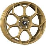 Llanta GMP RACEWAY Gold Race 7.0x17" 4x108 ET30 CB65.1