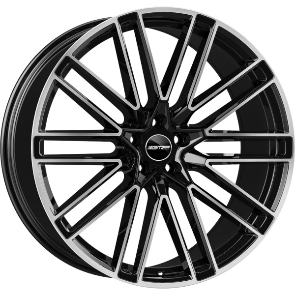 Llanta GMP STILGAR Black Diamond 10.0x24" 5x112 ET20 CB66.5