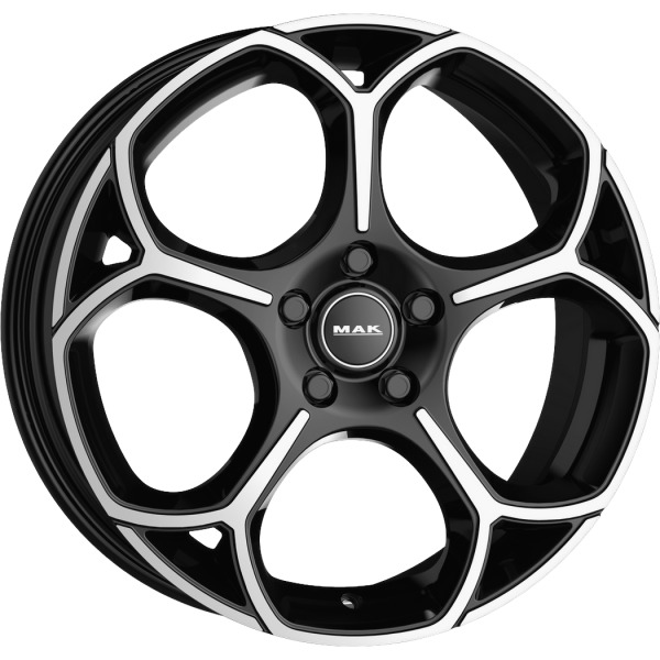 Llanta Mak MONZA Black Mirror 7.0x18" 4x108 ET35 CB65.1