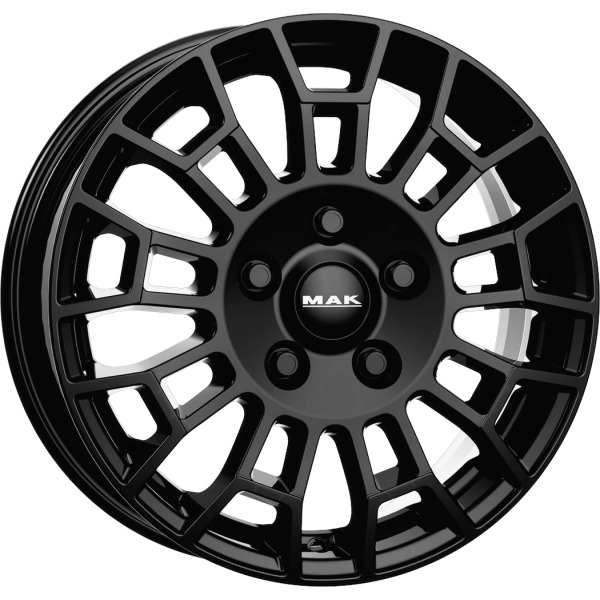 Llanta Mak NOMAD Gloss Black 7.0x17" 5x118 ET62 CB71.1