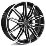Llanta Infiny WELT LIGHT Shiny Black Machined Face 8.0x19" 5x112 ET30 CB66.6