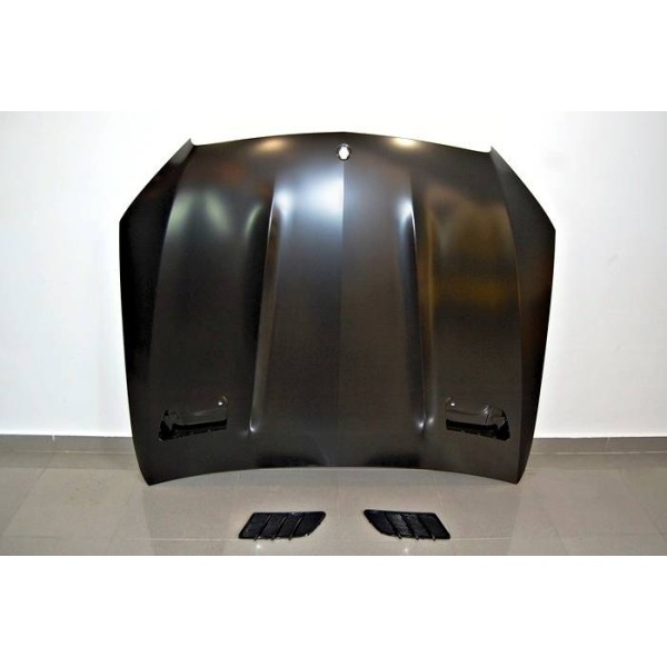 Capó Mercedes W205 2014-2020 GT Look C63 Aluminio - Image 2