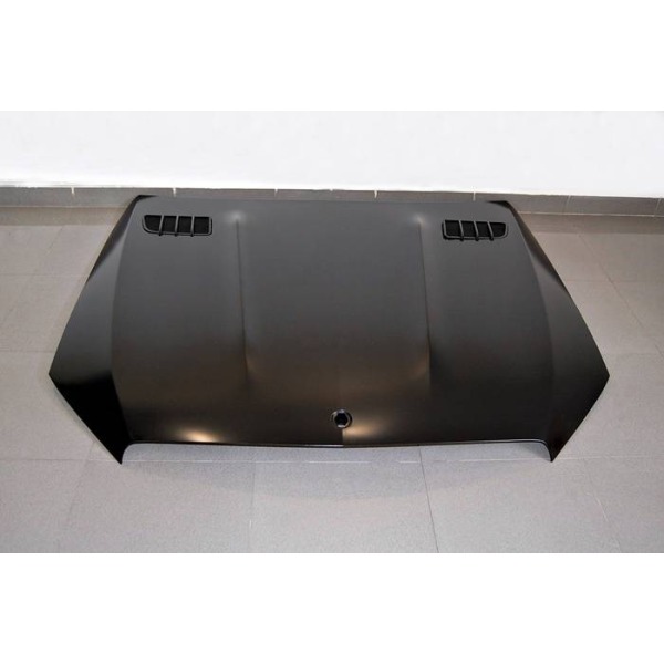 Capó Mercedes W205 2014-2020 GT Look C63 Aluminio - Image 3
