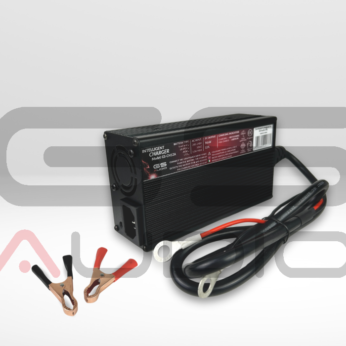caricabatterie_12a_1.png Cargador baterías GS Audio 12A CARICABATTERIA - Imagen 1