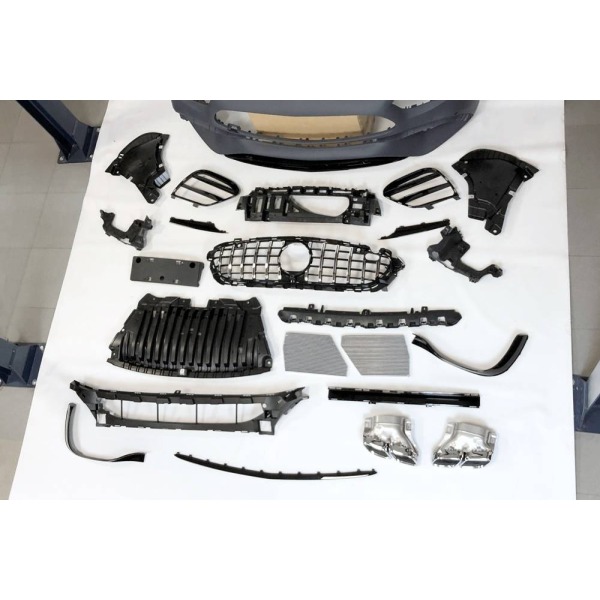 Kit De Carrocería Mercedes W213 4p 2020+ look AMG E63 ABS - Image 4