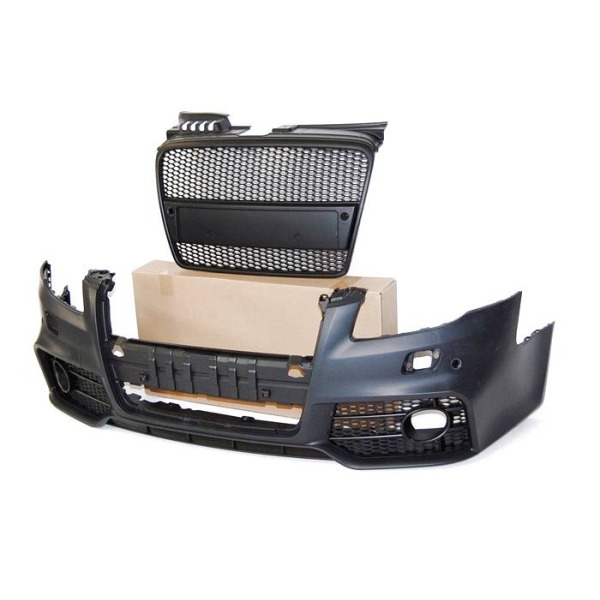 Paragolpes Delantero Audi A4 B7 05-08 Look RS4 - Image 2
