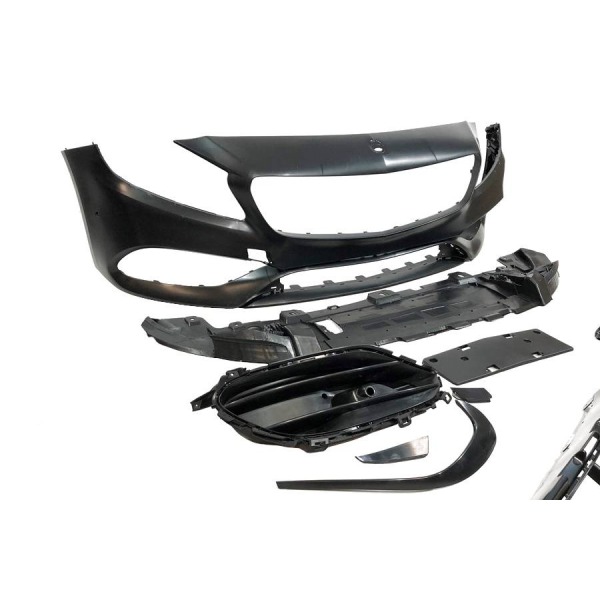 Paragolpes Delantero Mercedes W176 A45 2012-2015 Look AMG - Image 3