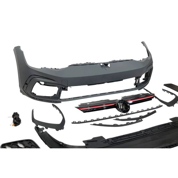 Paragolpes Delantero Volkswagen Golf 8 2019-2023 Look GTI - Image 3